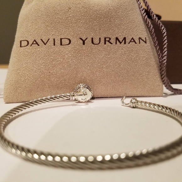 SOLD!! David Yurman Chatelaine, Cable Monganite Bracelets - Picture 2 of 8